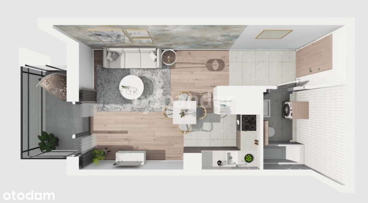 Promocja/ Kawalerka z balkonem/ - Pełny obrazek: 2/12