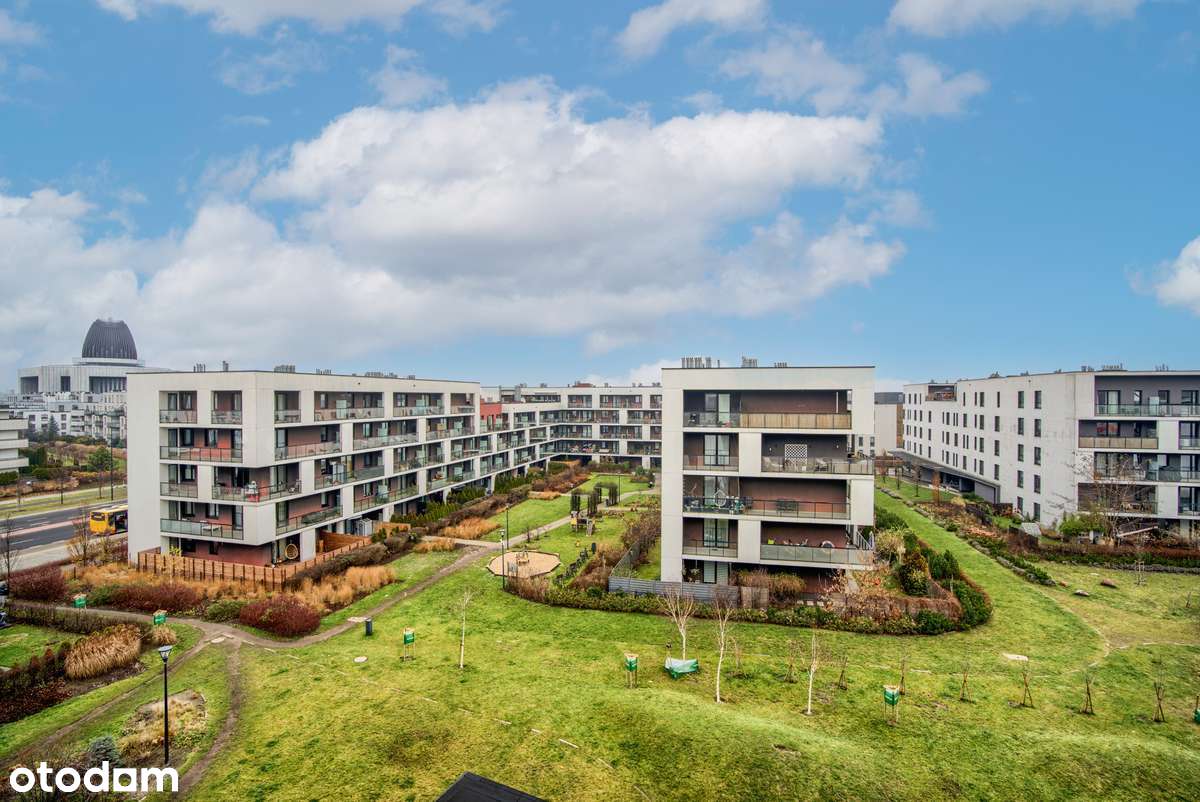 Gotowe do wprowadzenia 3 pokoje w Miasteczku Wilanów - ostatnie piętro-14