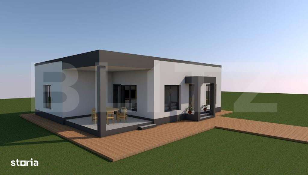 Casa familiala cartier nou 125mp, 576mp teren Valea Voievozilor - Imagine principală: 1/7