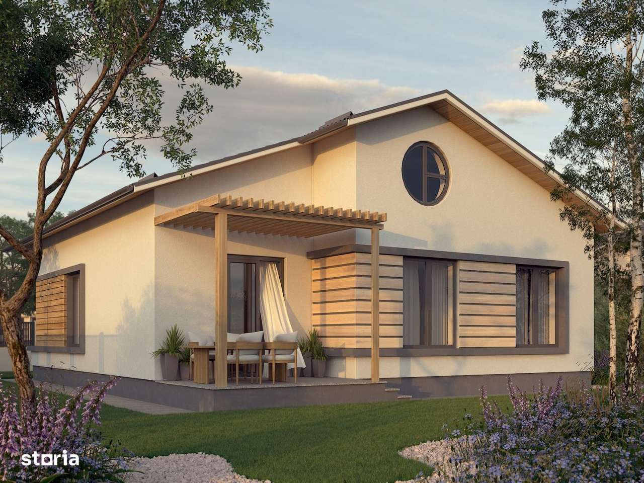 OCAZIE! Vila individuala Frumusani 5 min Autostrada A0 FINALIZATA - Imagine principală: 2/14