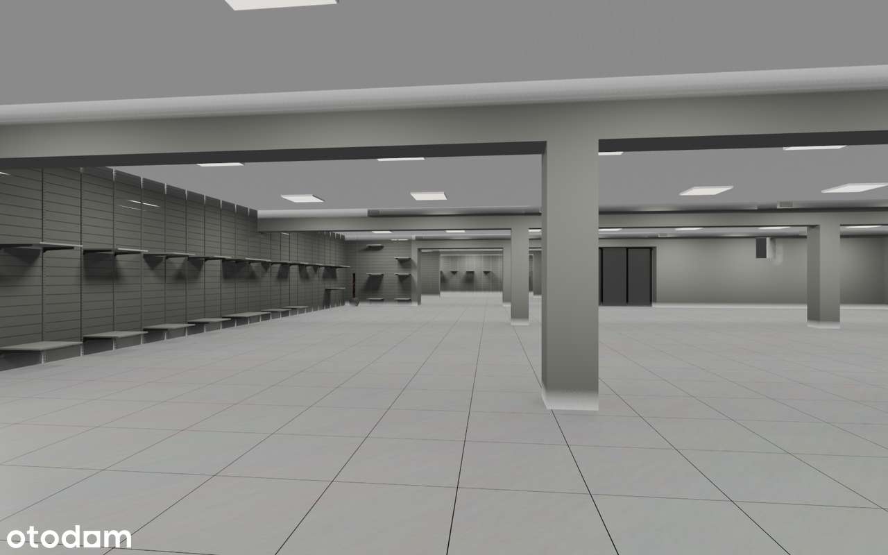 Duży lokal 710 m² przy głównych generatorach ruchu - Pełny obrazek: 2/2