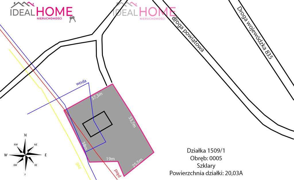 Działka na sprzedaż Szklary- 20,03A - Pełny obrazek: 5/11