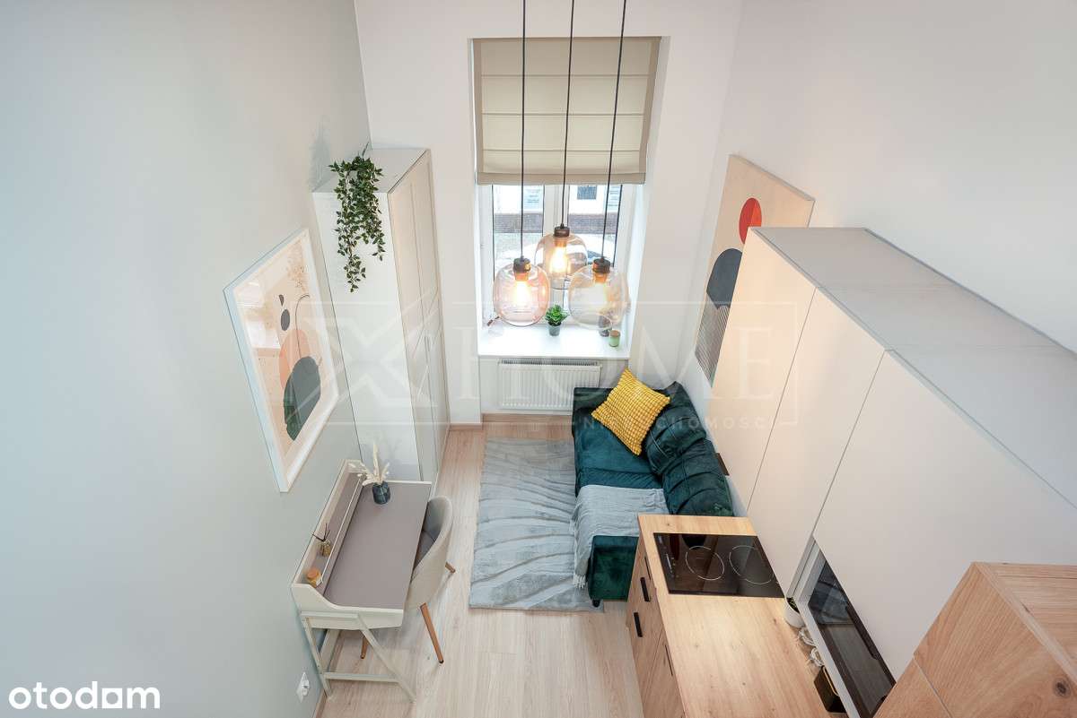 kawalerka przy Manu, front, antresola-2