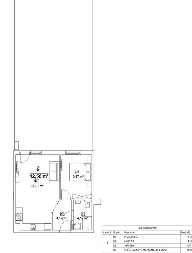 2 pokoje, ogród, gotowe, nowa inwestycja, brak PCC, Ruczaj-11