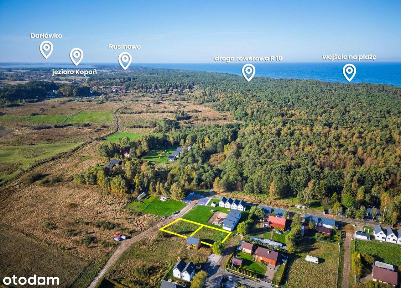 Jarosławiec działka budowlna 290m2 - Pełny obrazek: 5/10