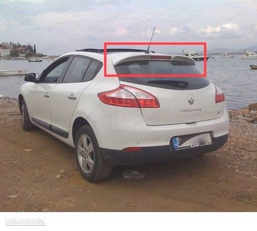 AILERON SPOILER TRASEIRO PARA RENAULT MEGANE MK3 08-12 - 1