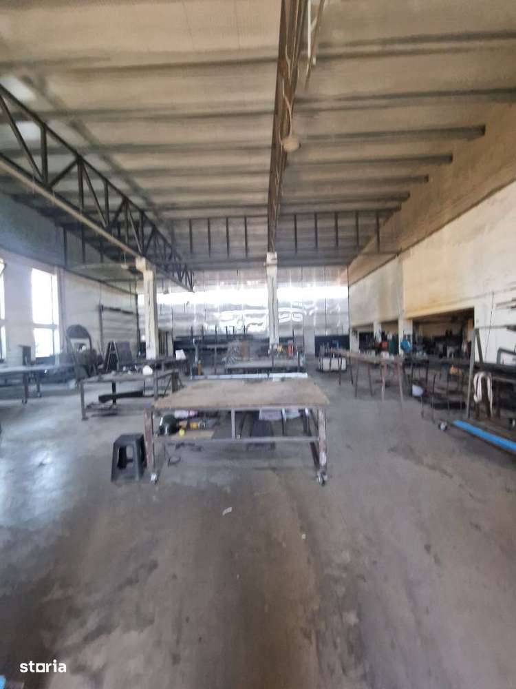 Închiriere hală in zonă industrială, platformă betonată, acces tir - Imagine principală: 2/7