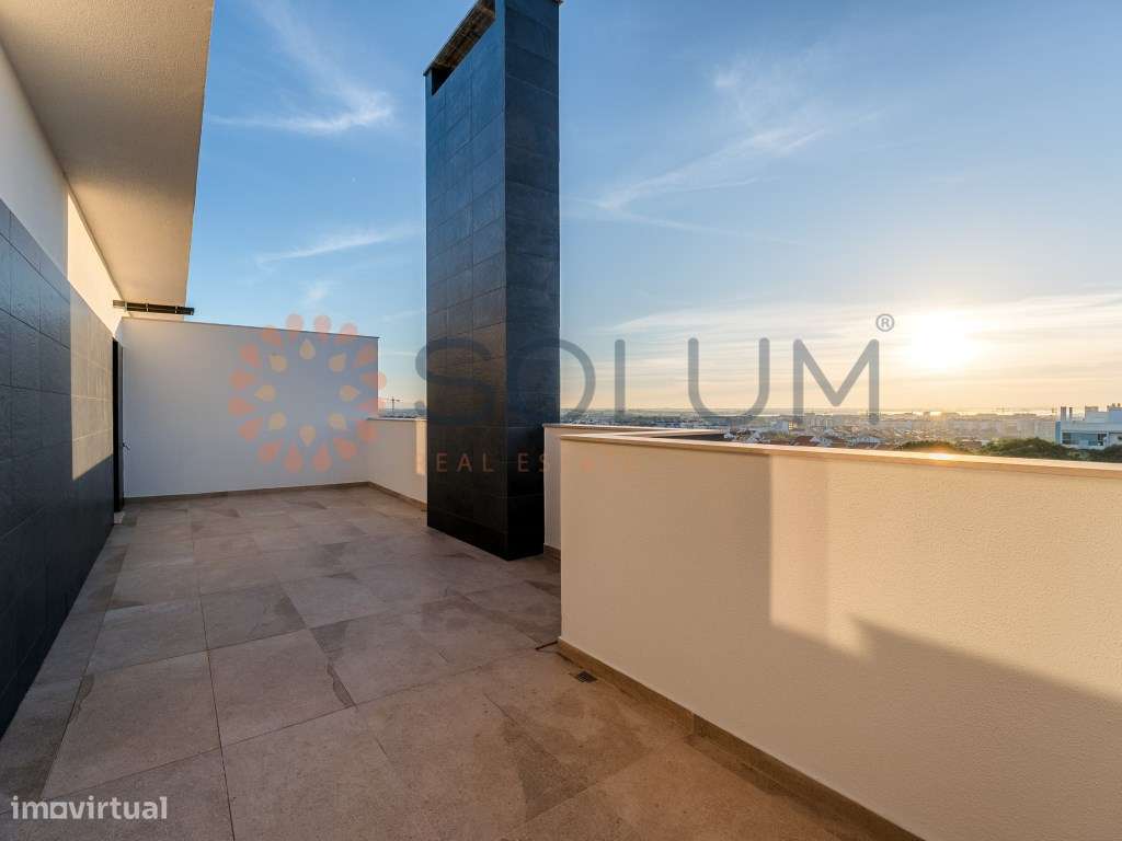 Penthouse de Luxo com piscina - Montijo-51
