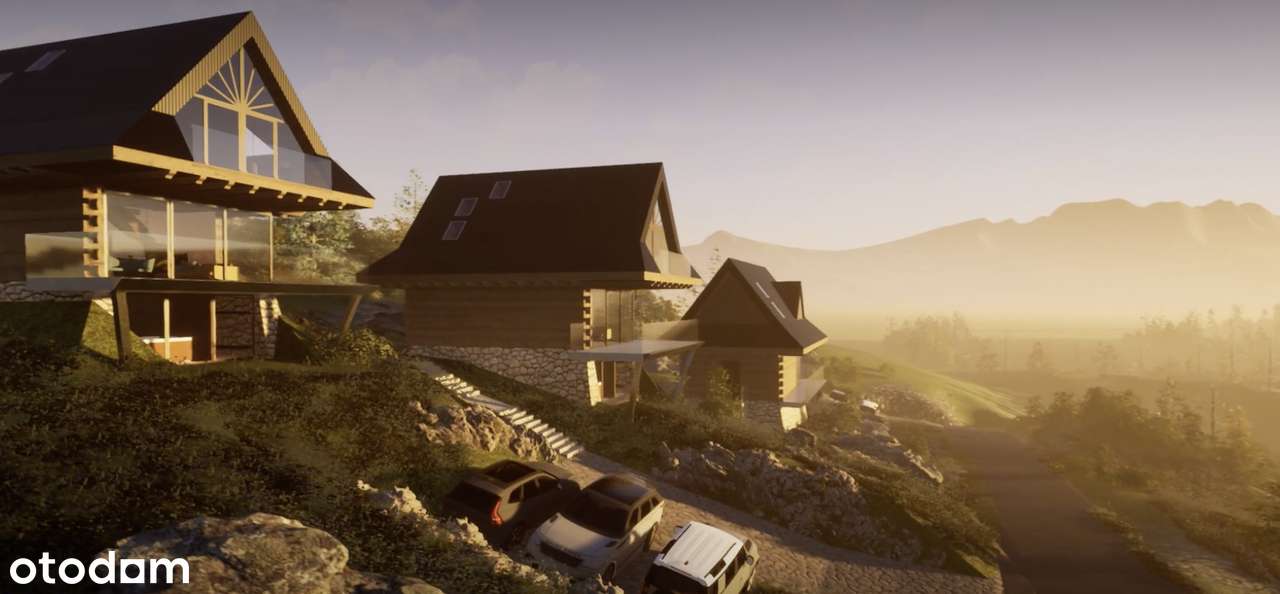 Działka 2074 m² w malowniczej okolicy górskiej-3