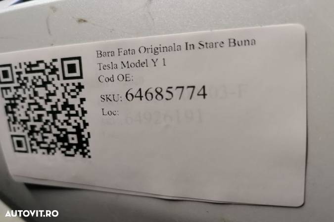 Bara Fata Originala In Stare Buna Tesla Model Y 1 - 8