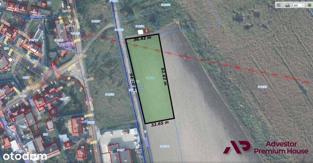 Działka z możliwością podziału blisko lasu - Pełny obrazek: 4/7