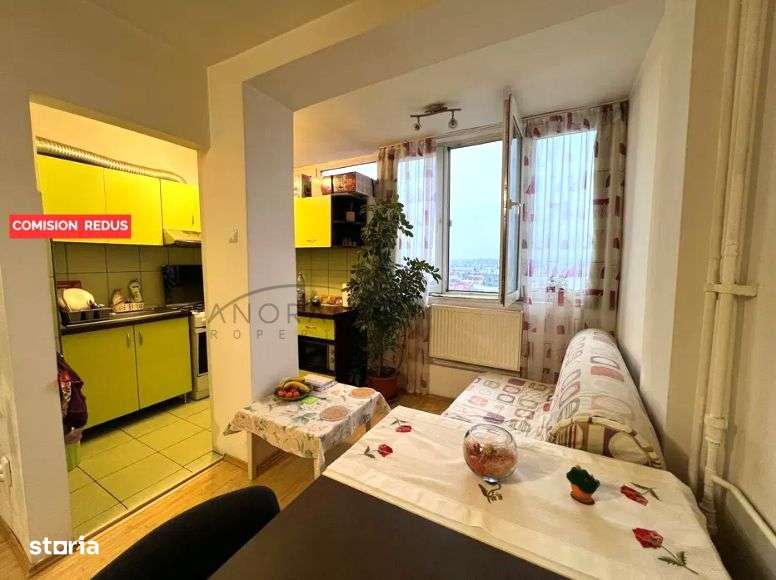 Apartament 1 camera, 27 mp, etaj 9/10, Gheorgheni-2