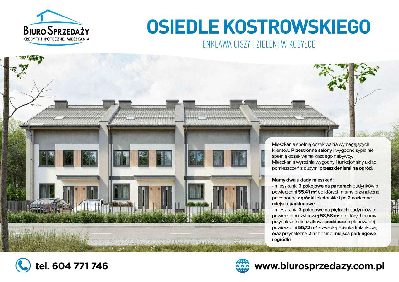 3 POKOJE+2MP+OGRÓDEK 38 m2-OBOK LASU - Pełny obrazek: 4/11