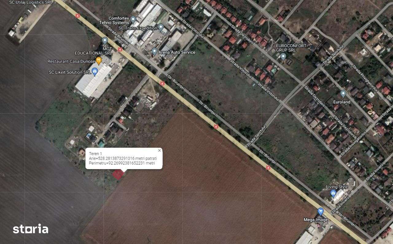Teren 528 mp DN4 - A0 - Popești Leordeni-2