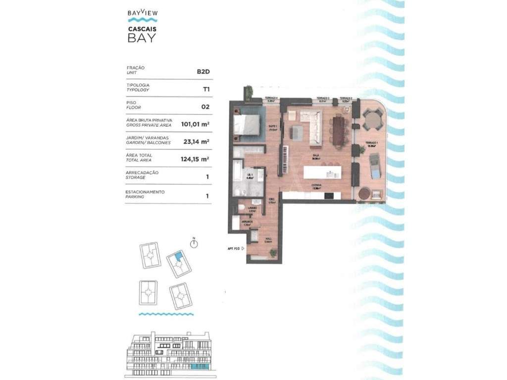 APARTAMENTO T1 DE LUXO EM PRESTIGIADO CONDOMÍNIO DE CASCAIS-42