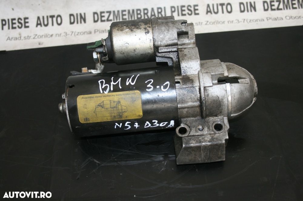 Electromotor Bmw F10 F11 F01 3.0 Diesel Motor N57D30A Automat - 1