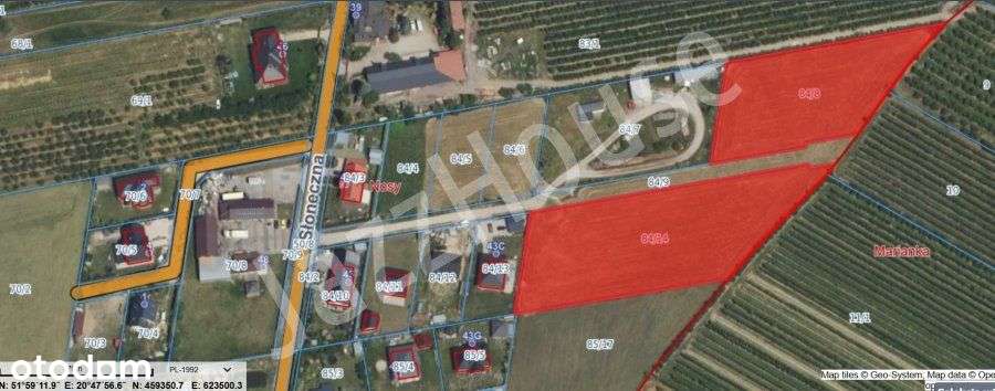 Działka rolna - Nosy gmina Tarczyn - Pełny obrazek: 5/6