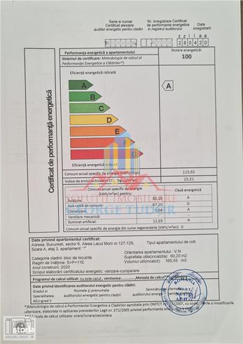 Ap. 2 camere, 65 mp, NOVUM Residence, Aleea Lacul Morii Nr. 127 - 129,-2