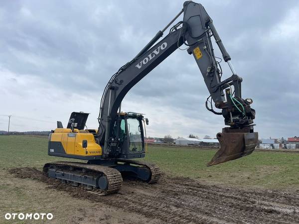 Volvo EC 160 DL CHWYTAK ROTOTILT ŁYŻKA x2 - 7