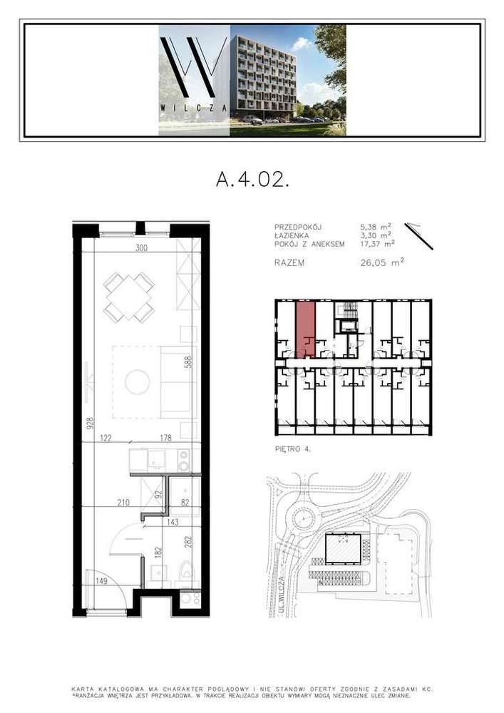 Apartament inwestycyjny | Wilcza 7 | 26m2-1