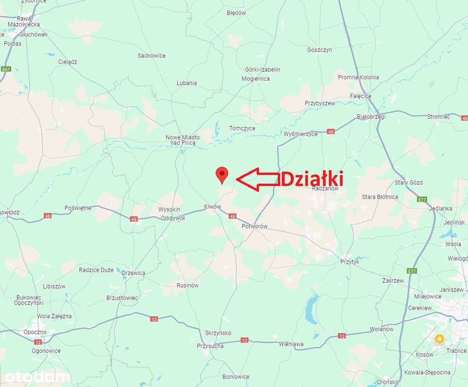 Działki Rolne w miejscowości Ulów - Pełny obrazek: 5/5