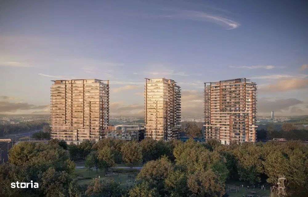 Apartament 3 camere cu terasă generoasă – One High District-0