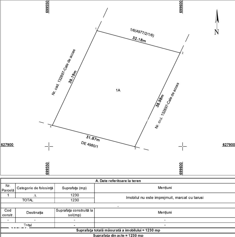 Teren Bucium 100 m Plopii Fără Soț / Ideal case sau blocuri 1230 mp!-3