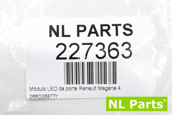 Módulo LED da porta Renault Megane 4 266026877r - 6