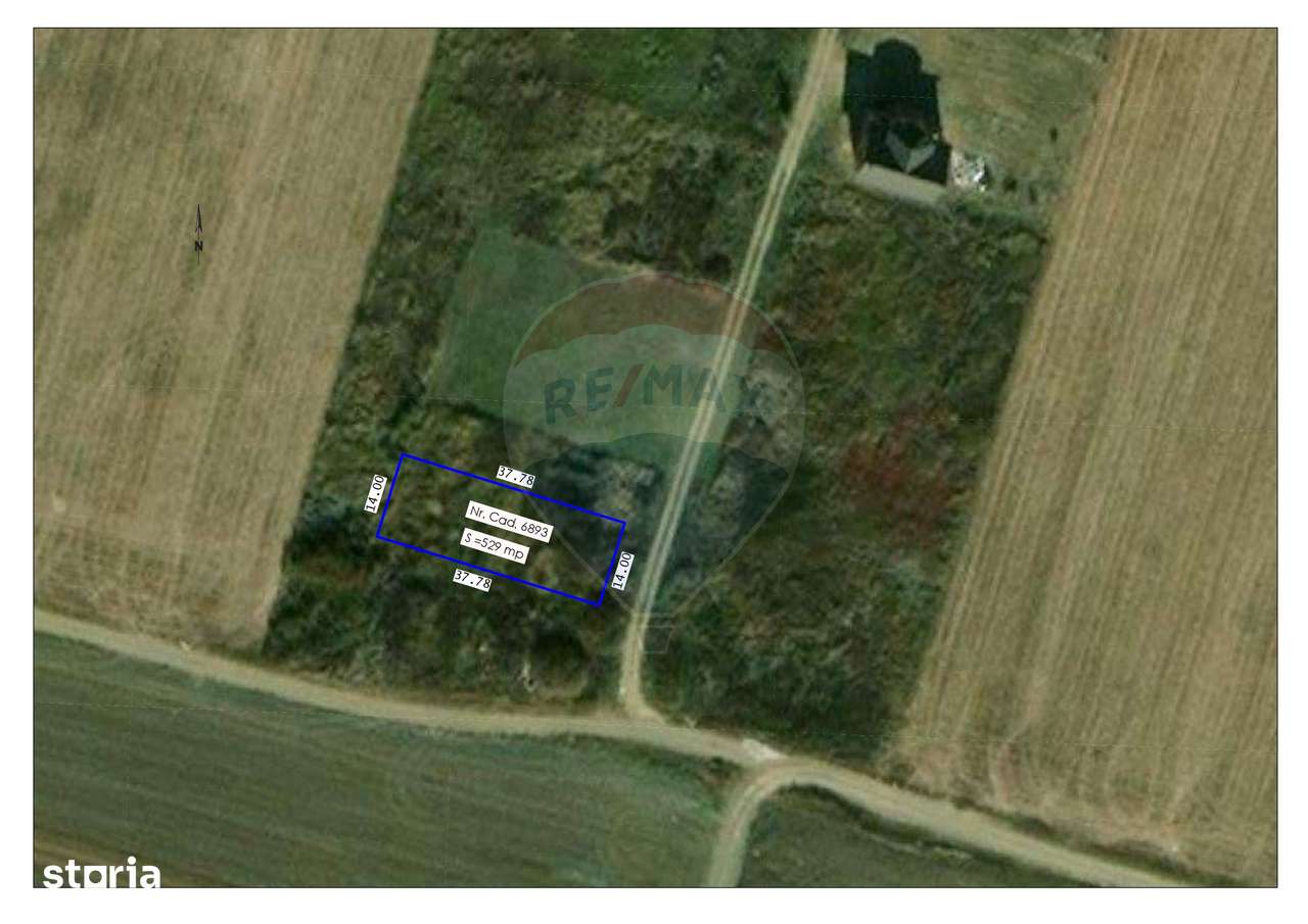 De vânzare Teren intravavilan 447mp Sânmartin - Imagine principală: 2/6