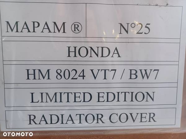 NOWA osłona chłodnicy MAPAM Honda Shadow VT750 - 12
