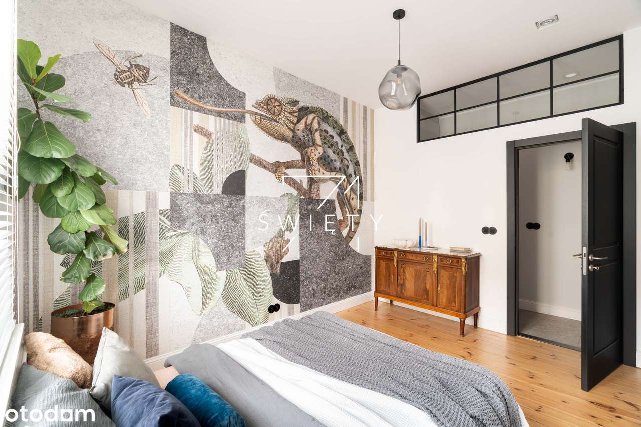 Designerskie 2 pokoje w kamienicy | Górna Wilda | Drewniana podłoga-6