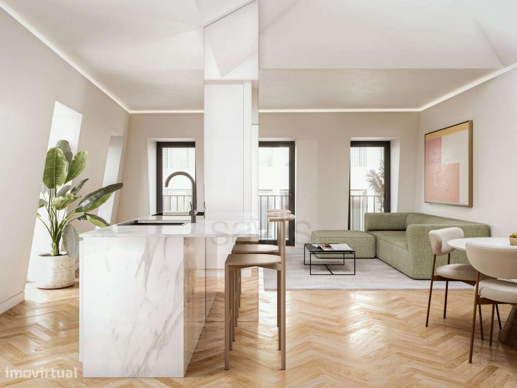 Apartamento T3 novo, no Aura, em Lisboa - Grande imagem: 2/13