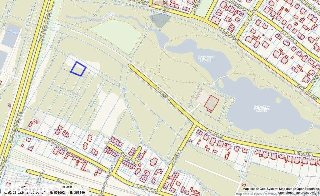 Na sprzedaż działka budowlana na Sołaczu - Pełny obrazek: 3/3