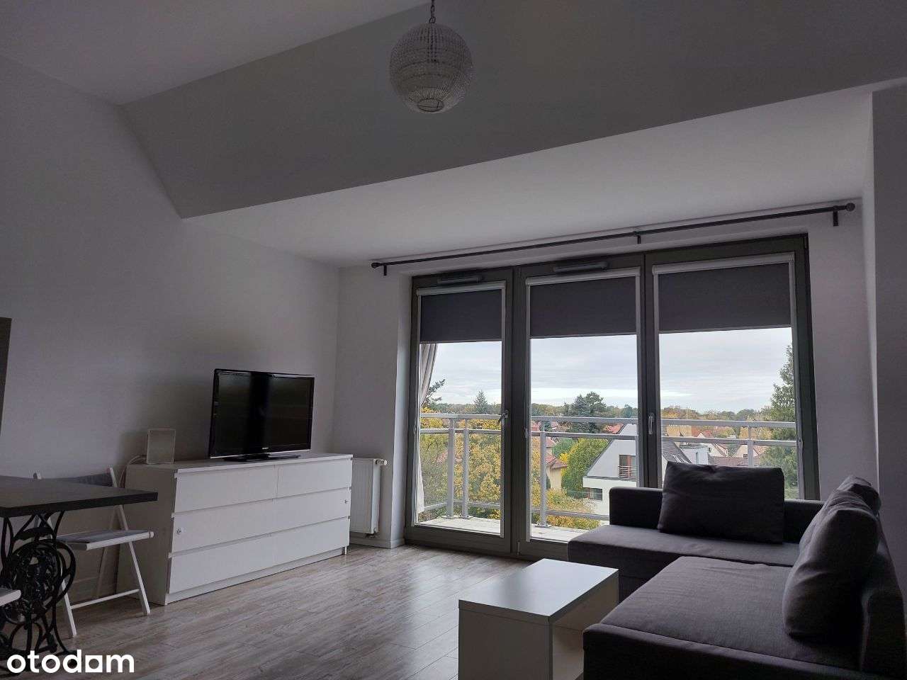 Apartament w Ogrodach Hallera - bezpośrednio, elastyczny okres najmu - Pełny obrazek: 1/15