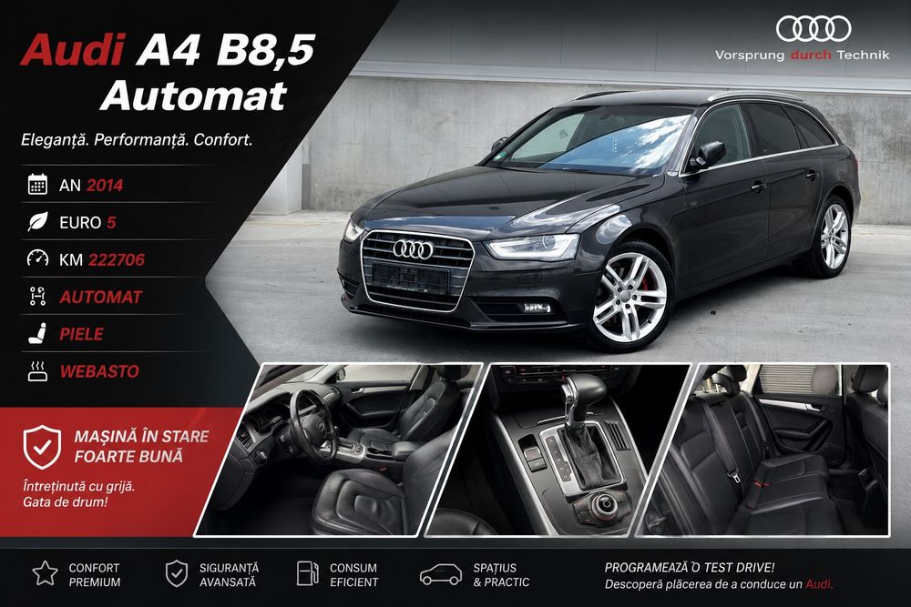 Audi A4 B8 [2007 - 2015] 2.0 TDI DPF multitronic Ambiente 2014