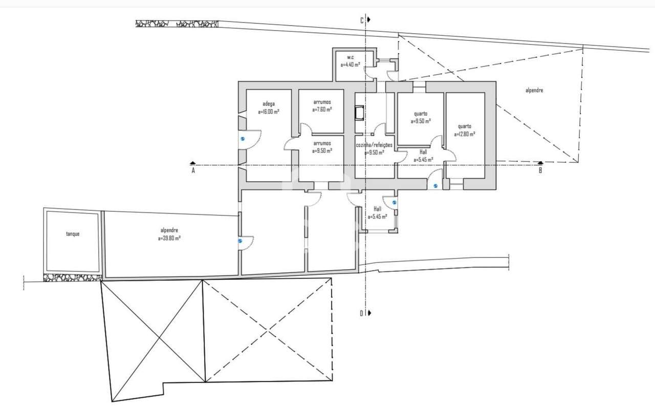 Moradia Térrea com terreno em Chão de Couce - Ansião-15