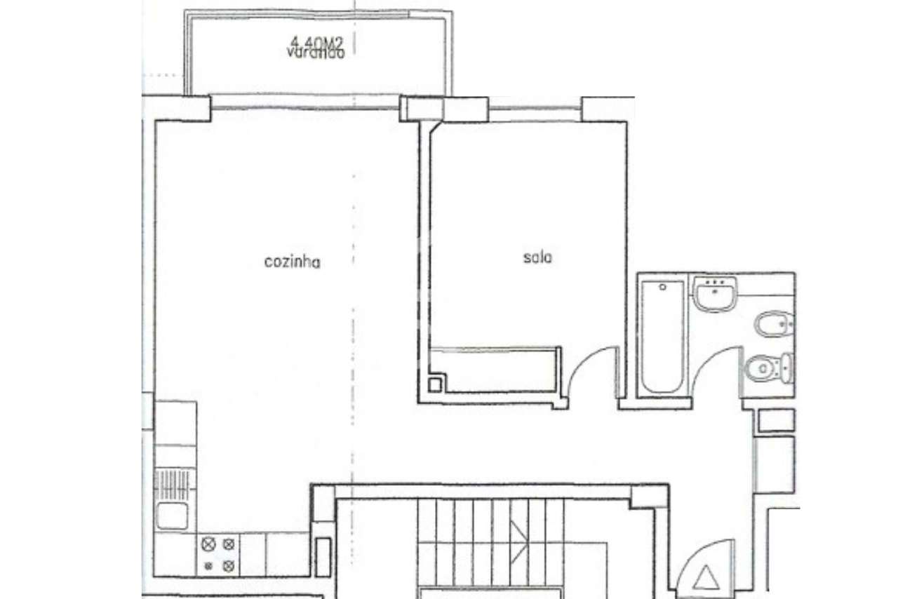Apartamento T1 (T0+1) com VISTA MAR na primeira Linha de Praia em Arma-19