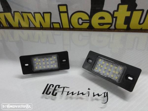 Suporte De Lâmpada De Matricula Com Led Branco Para VW Bora, Golf 5, Passat B5.5/3BG, Tiguan, Touareg, Porsche Cayenne/S 9PA 5-drs, Audi TT 8J 2-drs 2007- - 8