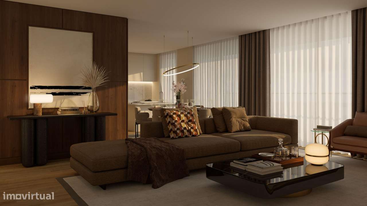 Apartamento T3 com 200m de Jardim junto à Avenida da Boavista - Grande imagem: 2/20