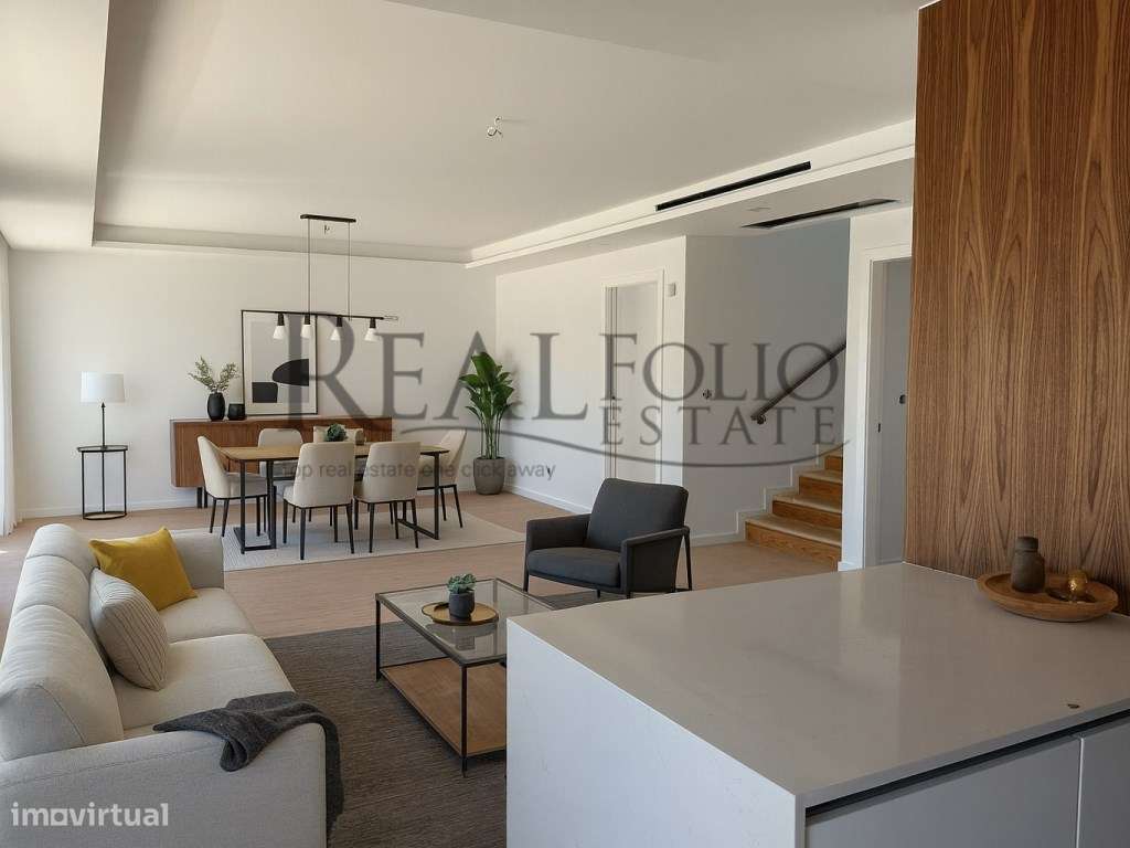 Moradia T4 com jardim e piscina em condomínio privado - Grande imagem: 5/18