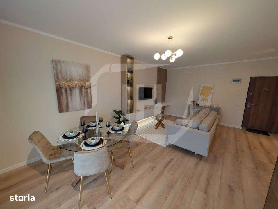 Apartament complet mobilat si utilat, bloc nou, parcare-0