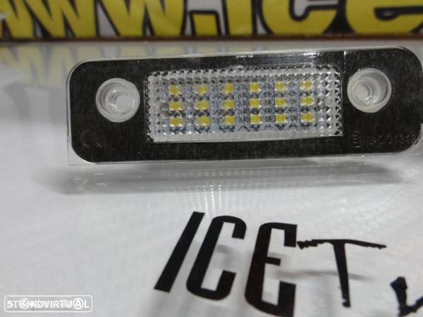 Suporte de lampada de matricula com led branco para Ford Mondeo MK2, Fiesta 2001-2008, Fusion - 3