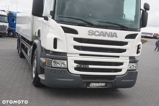 Scania P 410 / EURO 6 / CHŁODNIA + WINDA / 23 PALETY / OŚ SKRĘTNA / MAŁO UŻYWANA - 29