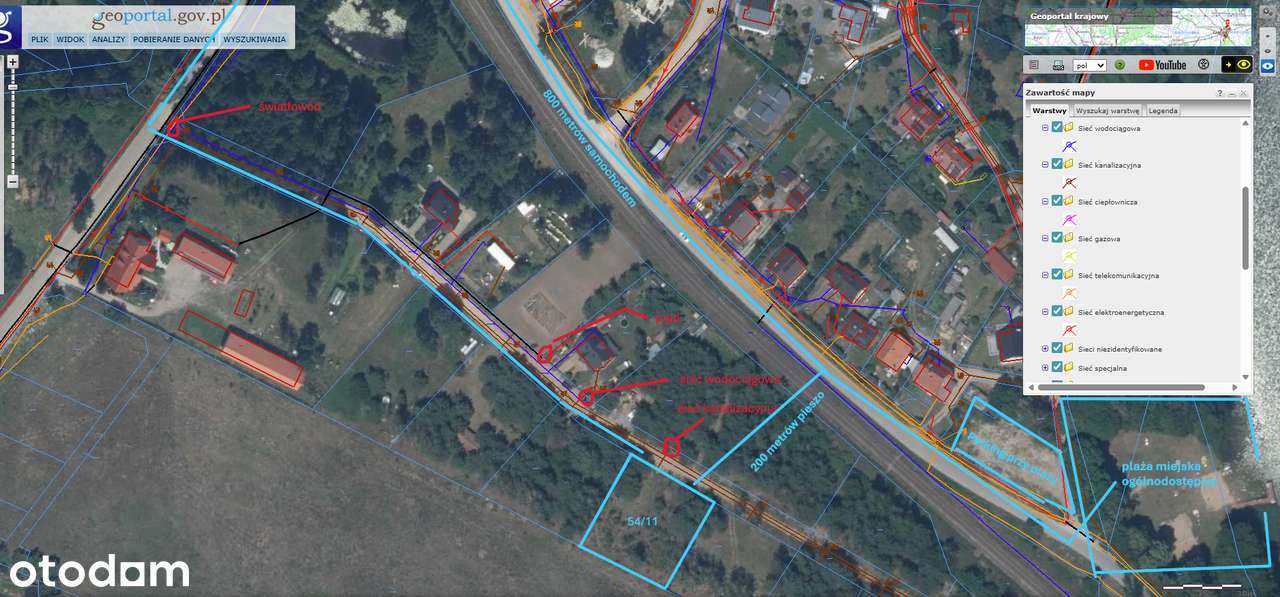 Atrakcyjna Działka 1500m2 nad jeziorem Kalwa, Pasym/Tylkowo - Pełny obrazek: 4/6
