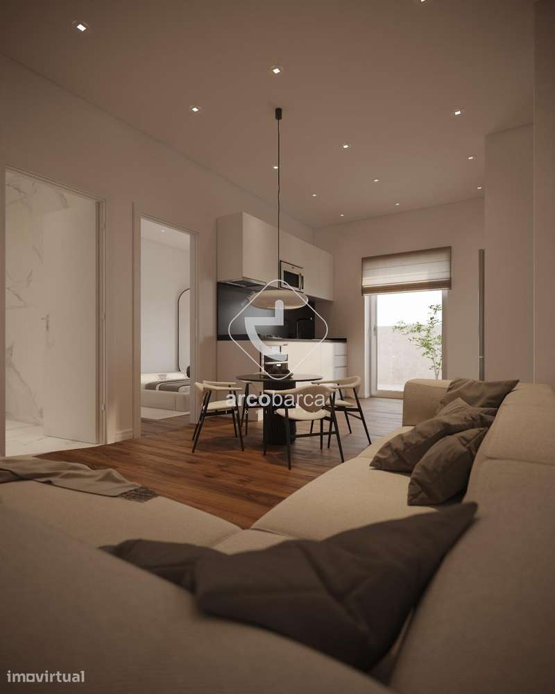Apartamento T1  -  Resende - Paredes de Coura - 1º andar com elevador-6