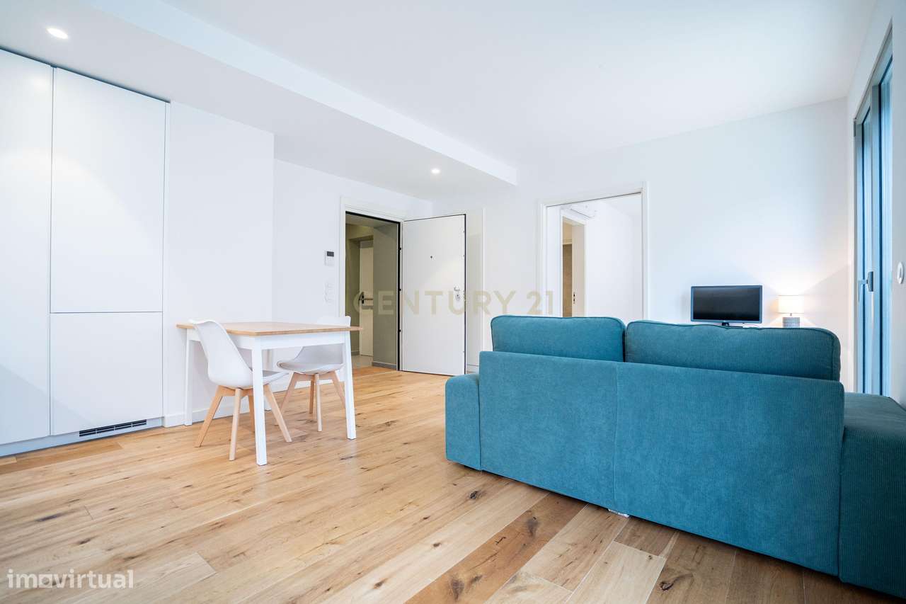 Apartamento T1 Novo | Edifício Turquesa | Algés, Dafundo-7