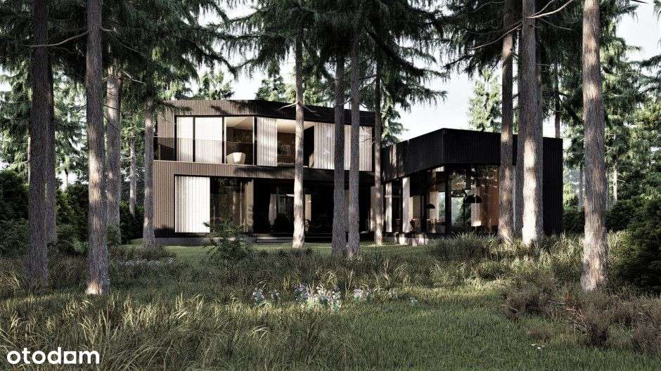 Zalesiona działka 1043 m2 ul. Zielona, Magdalenka - Pełny obrazek: 4/19