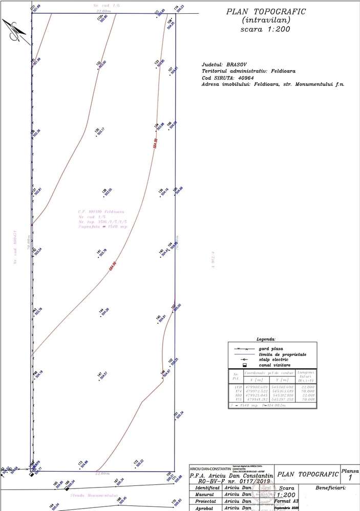 20min de Brasov teren cu toate utilitatile str Monumentului Feldioara-7