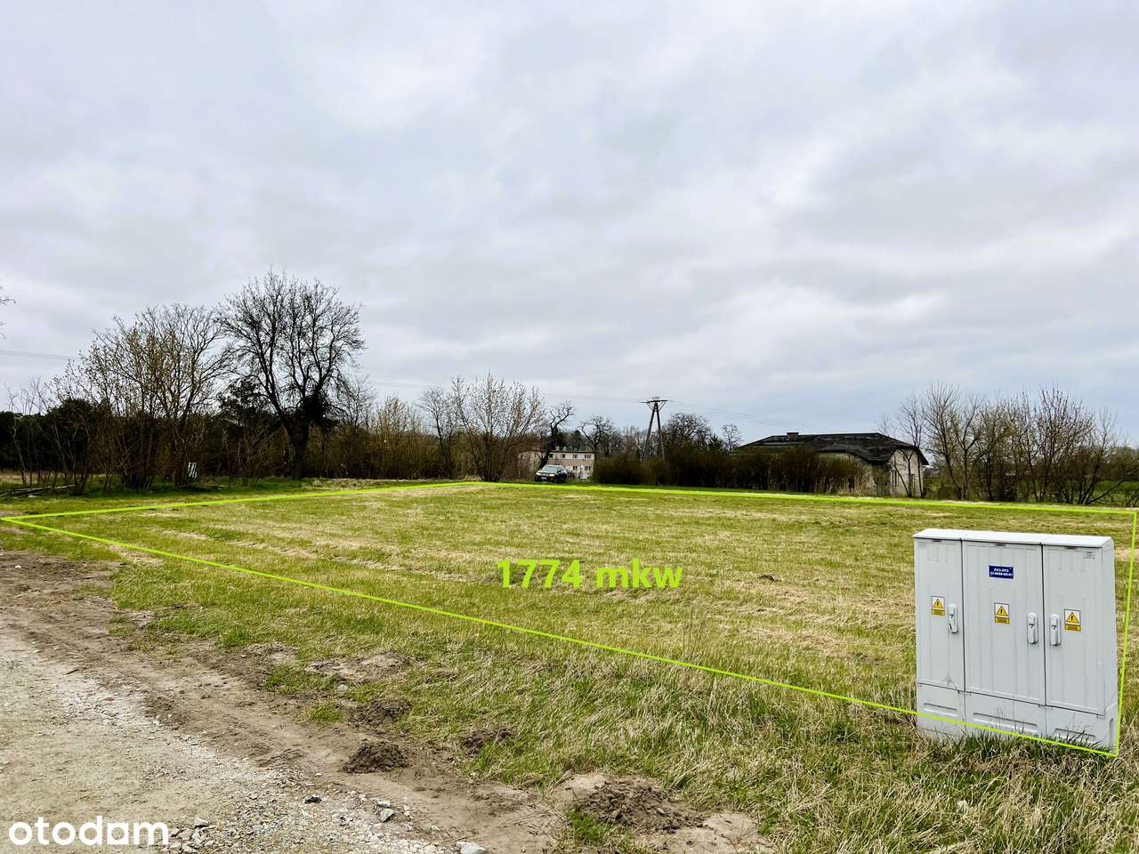 Działka budowlana 1358 lub 1774m² w MPZP; las, rzeka, prąd, woda-7