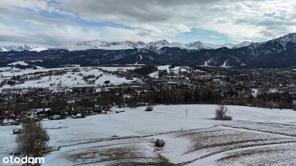 Działka rolna z panoramicznym widokiem na Tatry.-13